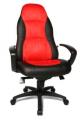 Topstar Chefsessel Speed Chair - rot/ schwarz