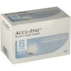 Accu-Fine® sterile Nadeln 8 mm (31G)