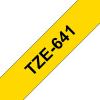 Brother TZe-641 Schriftband schwarz auf gelb, 18mm
