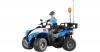 BRUDER 63010 bworld Polizei Quad mit Figur und Aus