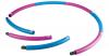 Hula-Hoop Ring, pink-blau