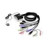 Aten CS692 KVM Switch 2-f...