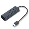 i-tec USB-A HUB 3 port USB 3.0 + Gigabit Ethernet 