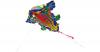Mini Nylon Kites - Frosch