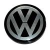 Nabenkappe für VW in Schwarz, 56 mm Durchmesser, 1