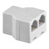 Good Connections Telefonadapter RJ12 zu 2x RJ12 we