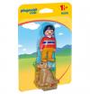 PLAYMOBIL Mann mit Hund 9...