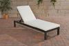 Polyrattan Sonnenliege RIMINI inkl. 6 cm dicker Au