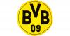 Kissen BVB, rund, gelb, 4...