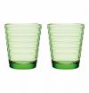 iittala Aino Aalto Glas 22 cl apfelgrün 2er Set