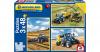 Kinderpuzzleset 3 x 48 Teile Traktor New Holland T