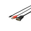 DIGITUS Android RS232 Kabel 1m micro-USB zu RS232 