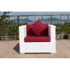 OUTFLEXX Polyrattan Modul Sessel weiÃ