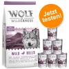 Wolf of Wilderness: 12 kg Trockenfutter + Nassfutt