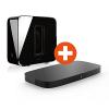 Set: Sonos PLAYBASE + SUB schwarz wireless Multiro