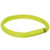 Trixie USB Leuchthalsband grün - M-L: 50 cm / 18 m