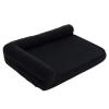 Orthopädisches Hundesofa Visco schwarz - L 100 x B