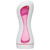 iiamo® home Babyflasche weiß/pink 380 ml mit Silik