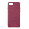 KMP Leder Case für iPhone 8, bordeaux rot